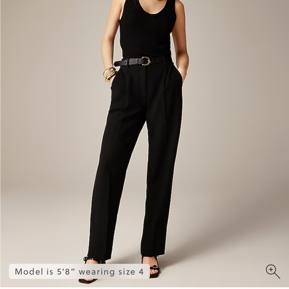 Essential pant in city crepe